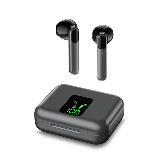 True Wireless Bluetooth Earpods with LED Digital Display