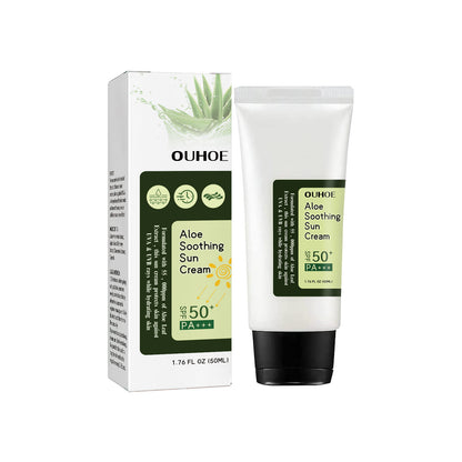 OUHOE Aloe Vera Protection Cream Hydrating, Refreshing and UV Protective Cream