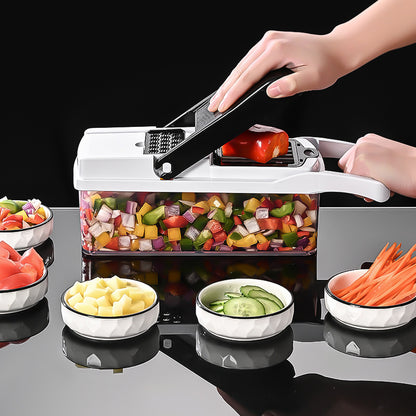 Cross-border Multi-function Vegetable Cutter Kitchen Dicing Artifact Household Shredder Potato Grater