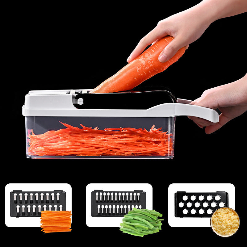 Cross-border Multi-function Vegetable Cutter Kitchen Dicing Artifact Household Shredder Potato Grater