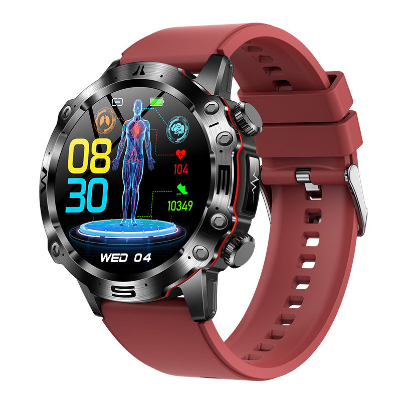 Cross-border Non-invasive Blood Glucose Body Temperature Blood Pressure Urea ECG Health Monitoring Outdoor Sports ET482 Smart Watch