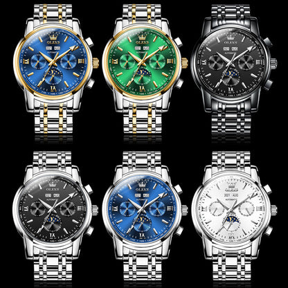 Fully Automatic Mechanical Watch Multi-functional Waterproof Men&#039;s Watch Men&#039;s Watch