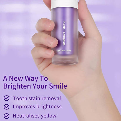 Best Purple Toothpaste for Teeth whitening for Sensitive Teeth - Teeth Whitener - blanqueador de dientes